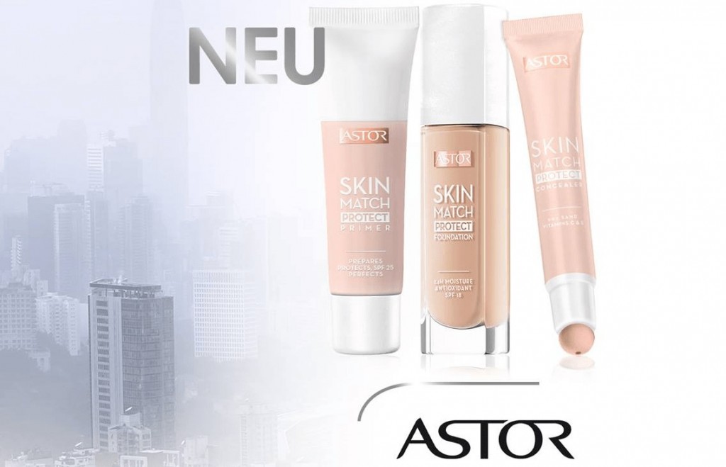 Baza, podkład i korektor Skin Match Protect od Astor (2)